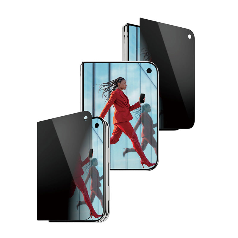 PanzerGlass® 2-Way Privacy iPhone Duo FRAME FIT w. EasyAligner