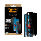 PanzerGlass® 2-Way Privacy Screen Protector Ultra-Wide Fit w. EasyAligner Samsung S26
