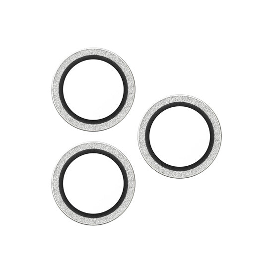 PanzerGlass® Hoops® Glitter Silver Camera Lens Protector iPhone 17 Pro | iPhone 17 Pro Max