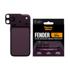 PanzerGlass® FENDER Camera Protector iPhone 18 Pro Dark Cherry