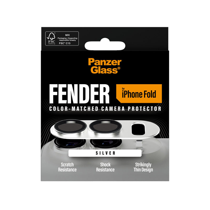 PanzerGlass® FENDER Camera Protector iPhone 18 Fold White