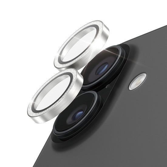 PanzerGlass® Hoops® Glitter Silver Camera Lens Protector iPhone 17