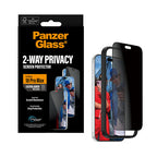 PanzerGlass® 2-Way Privacy Screen Protector Ultra-Wide Fit w. EasyAligner iPhone 18 Pro Max