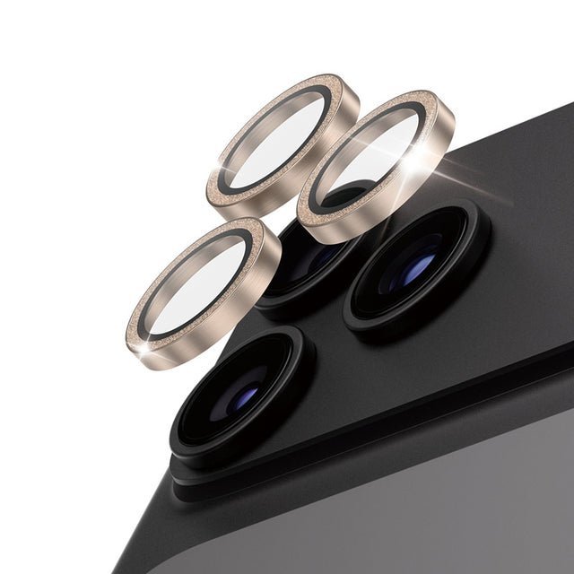 PanzerGlass® Hoops® Camera Lens Protector iPhone 18 Pro / Pro Max Glitter Gold