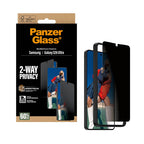 PanzerGlass® 2-Way Privacy Screen Protector Ultra-Wide Fit w. EasyAligner Samsung S26 Ultra