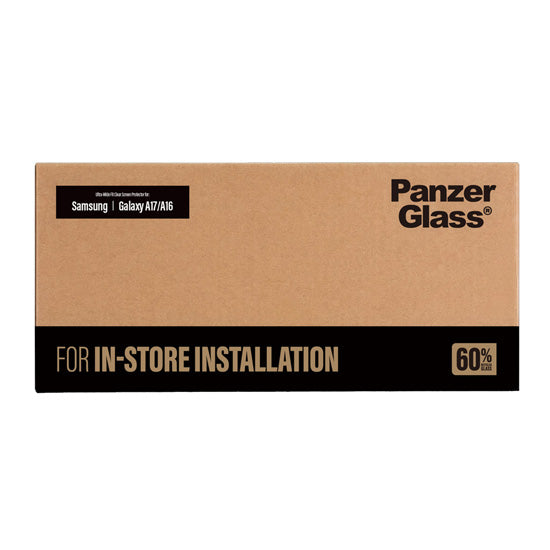 PanzerGlass® Ultra-Wide Fit Samsung Galaxy A17, FASTFIT