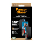 PanzerGlass® 2-Way Privacy Screen Protector Ultra-Wide Fit w. EasyAligner Samsung S26 Plus