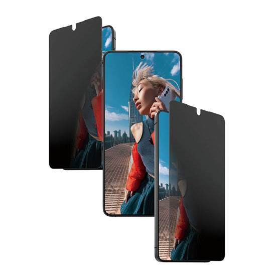 PanzerGlass® 2-Way Privacy Screen Protector Ultra-Wide Fit w. EasyAligner Samsung S26 Plus