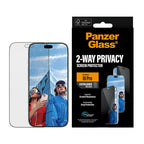 PanzerGlass® 2-Way Privacy Screen Protector Ultra-Wide Fit w. EasyAligner iPhone 18 Pro