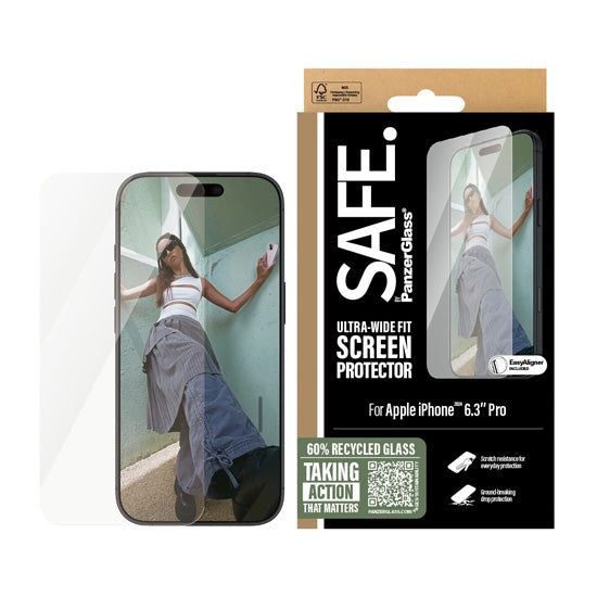 SAFE. by PanzerGlass™ iPhone 16 Pro