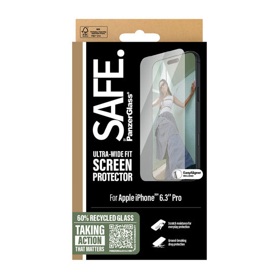 SAFE. by PanzerGlass™ iPhone 16 Pro