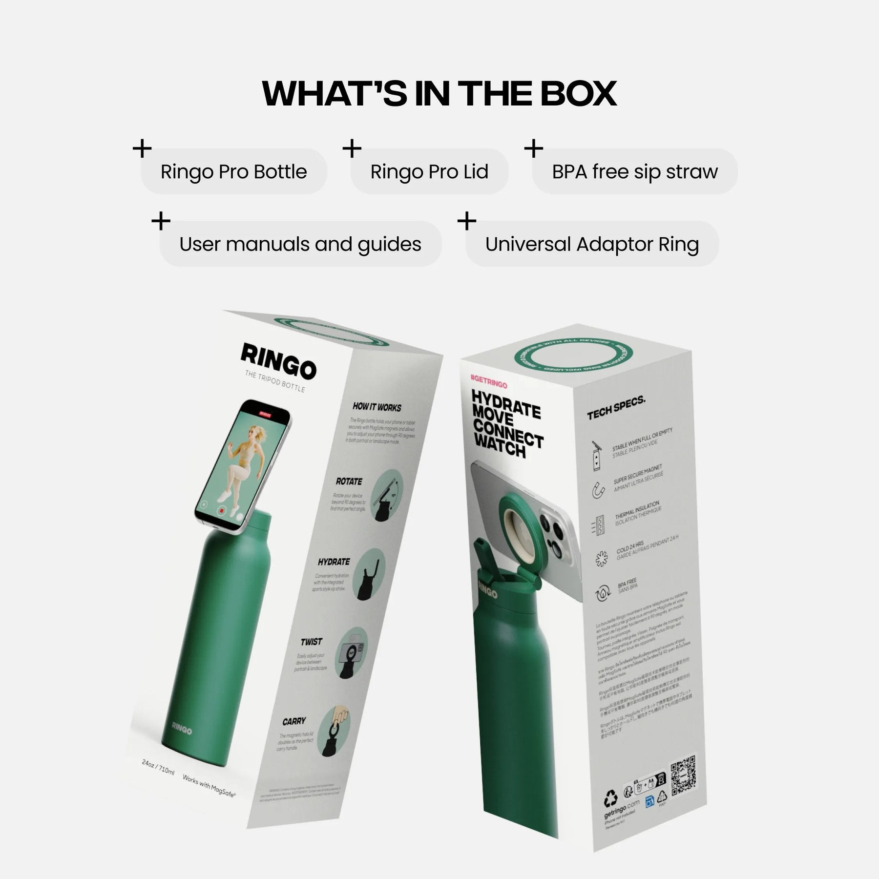 Ringo Pro (710 ml) Green