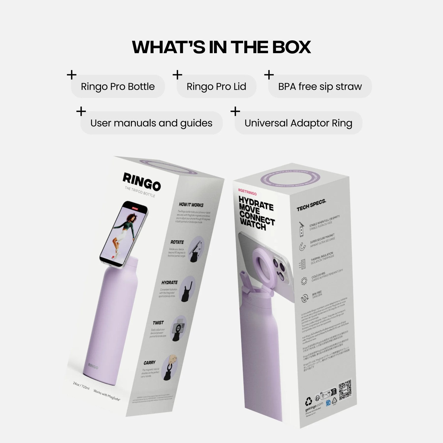 Ringo Pro XL (950ml) Lilac