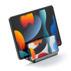 DUAL VERTICAL LAPTOP STAND SPACE GRAY