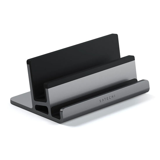 DUAL VERTICAL LAPTOP STAND SPACE GRAY