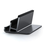 DUAL VERTICAL LAPTOP STAND SPACE GRAY