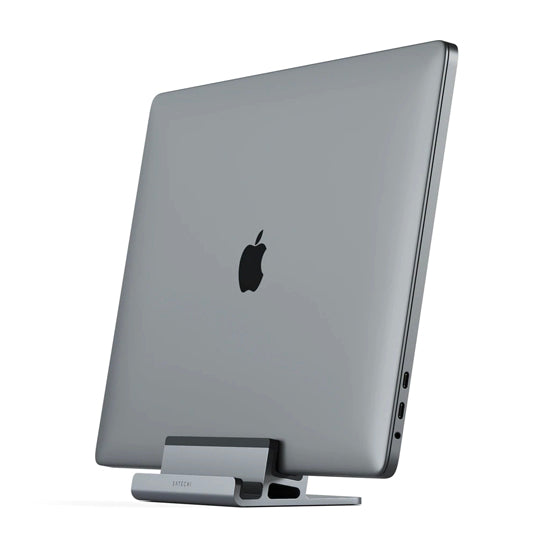DUAL VERTICAL LAPTOP STAND SPACE GRAY