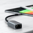USB-C to Ethernet 2.5 Gigabit Adapter Space gray