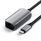 USB-C to Ethernet 2.5 Gigabit Adapter Space gray