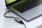 USB-C to Ethernet 2.5 Gigabit Adapter Space gray