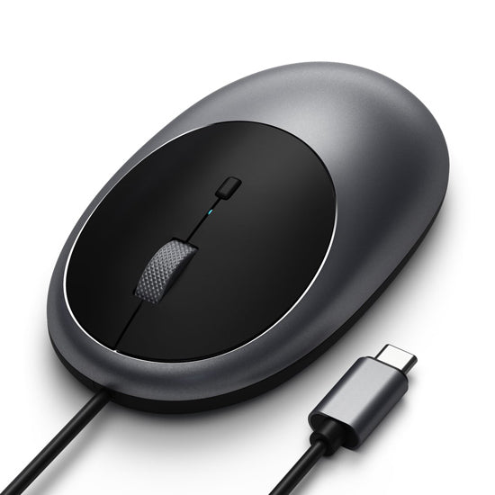 USB-C wired mouse Space Gray