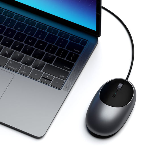 USB-C wired mouse Space Gray