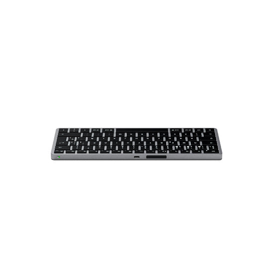 Spanish Slim x1 Bluetooth Backlit Keyboard  Space Gray