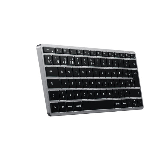 Spanish Slim x1 Bluetooth Backlit Keyboard  Space Gray