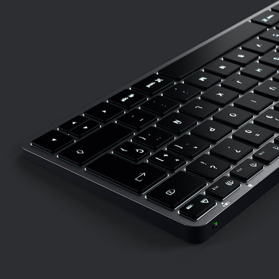 Spanish Slim x1 Bluetooth Backlit Keyboard  Space Gray
