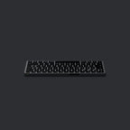 Spanish Slim x1 Bluetooth Backlit Keyboard  Space Gray