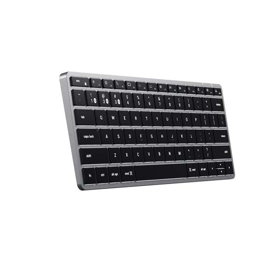 Slim x1 Bluetooth Backlit Keyboard QWERTY Space Gray