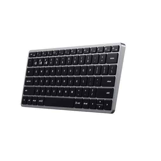 Slim x1 Bluetooth Backlit Keyboard QWERTY Space Gray