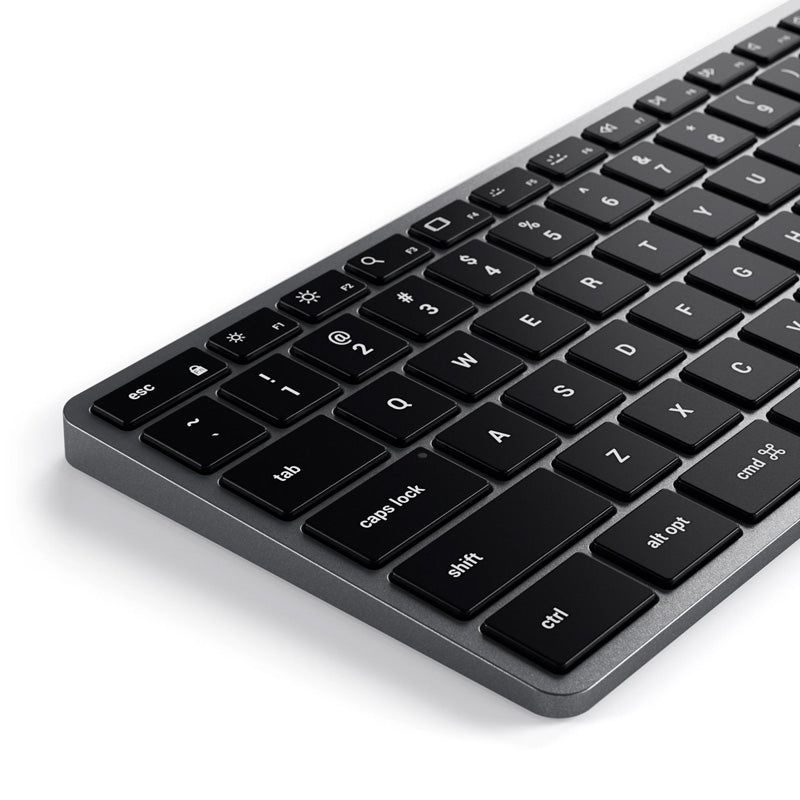 Slim X3 Bluetooth USB-C Keyboard UK QWERTY Space Gray