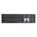 Slim X3 Bluetooth USB-C Keyboard UK QWERTY Space Gray