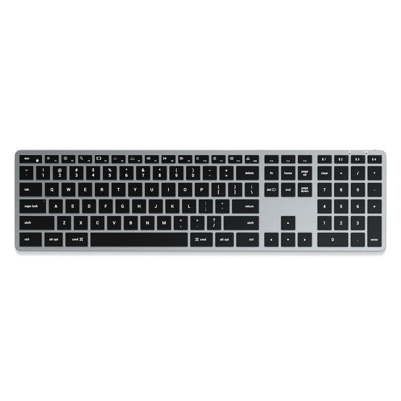 Slim X3 Bluetooth USB-C Keyboard UK QWERTY Space Gray