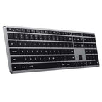 Slim X3 Bluetooth USB-C QWERTY Keyboard - Space Gray