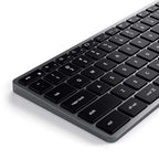 Slim X3 Bluetooth USB-C QWERTY Keyboard - Space Gray
