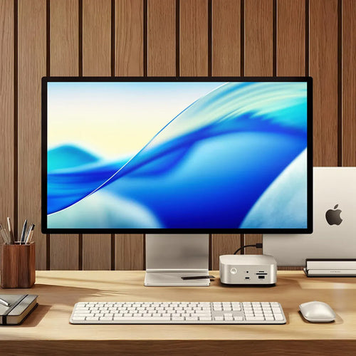 Thunderbolt 5 CubeDock™ with SSD Enclosure Silver