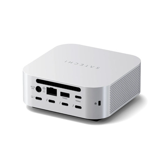 Thunderbolt 5 CubeDock™ with SSD Enclosure Silver