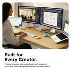 Thunderbolt 5 CubeDock™ with SSD Enclosure Silver