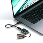 USB-C Mini NVMe SSD Enclosure Space Gray