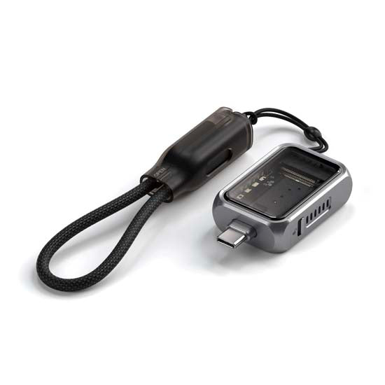 USB-C Mini NVMe SSD Enclosure Space Gray