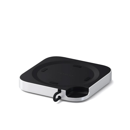 Support & Hub pour Mac Mini M4 avec boîtier SSD Silver