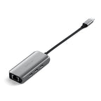 4-In-1 USB-C Hub With 2.5 Gigabit Ethernet Space Gray