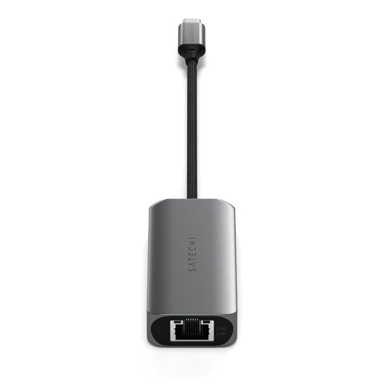 4-In-1 USB-C Hub With 2.5 Gigabit Ethernet Space Gray
