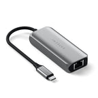 4-In-1 USB-C Hub With 2.5 Gigabit Ethernet Space Gray