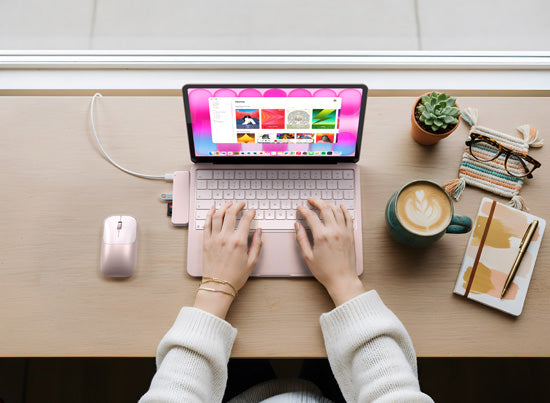 USB-C Snap Hub Blush