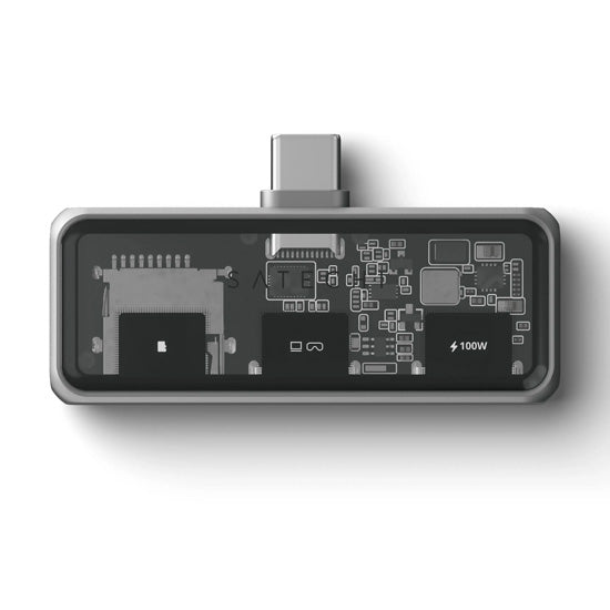 Mobile XR Hub with microSD Reader Space Gray