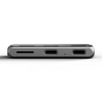 Mobile XR Hub with microSD Reader Space Gray
