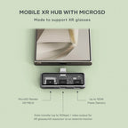 Mobile XR Hub with microSD Reader Space Gray